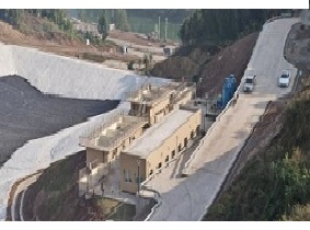 重慶開州一般工業(yè)固體廢物處理廠280m3/D垃圾滲濾